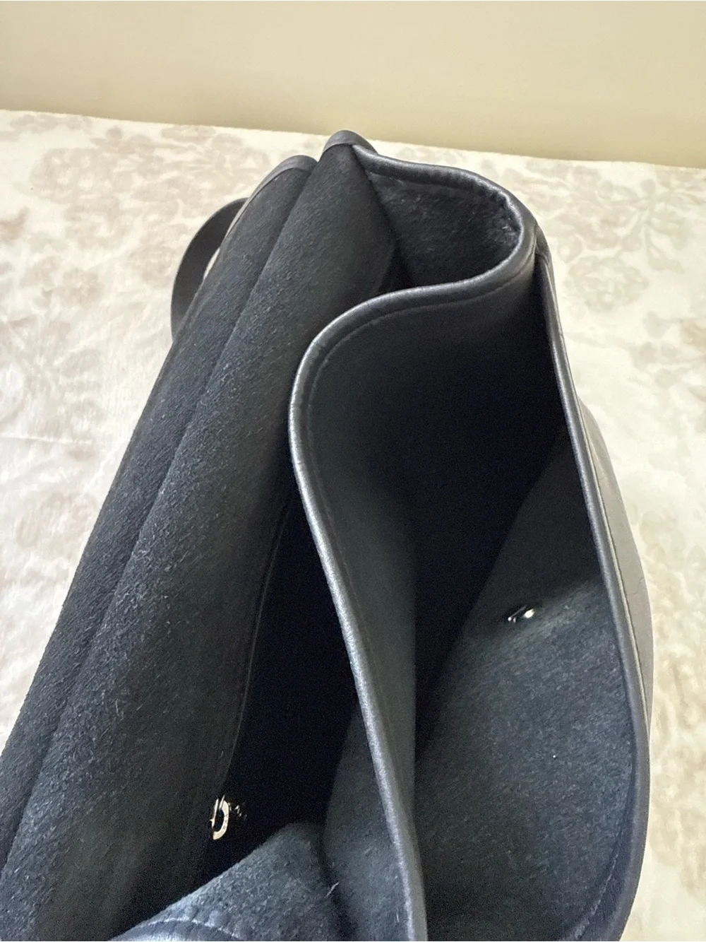 EUC Coach 9927 Willis Bag Black Glove Tanned Leather Nickel Hardware Vintage